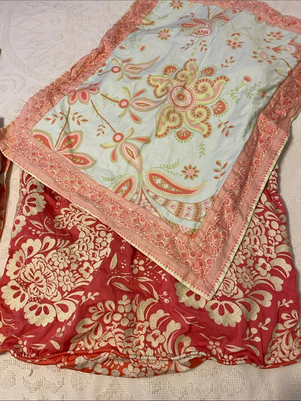 Amy Butler vibrant coral